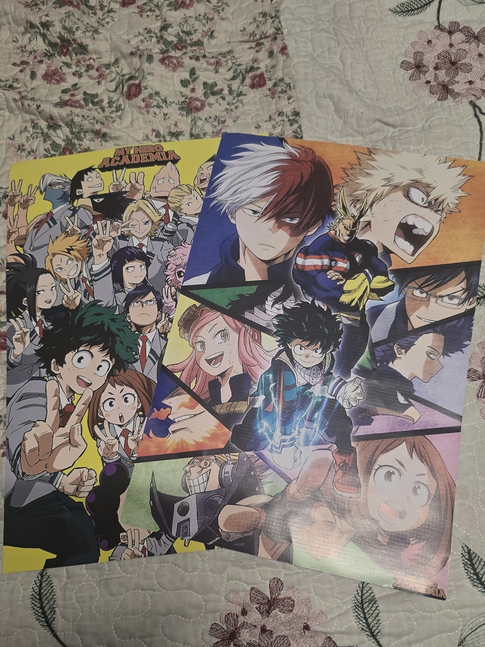 My Hero Academia Collage Poster - Multi-Color Anime Art